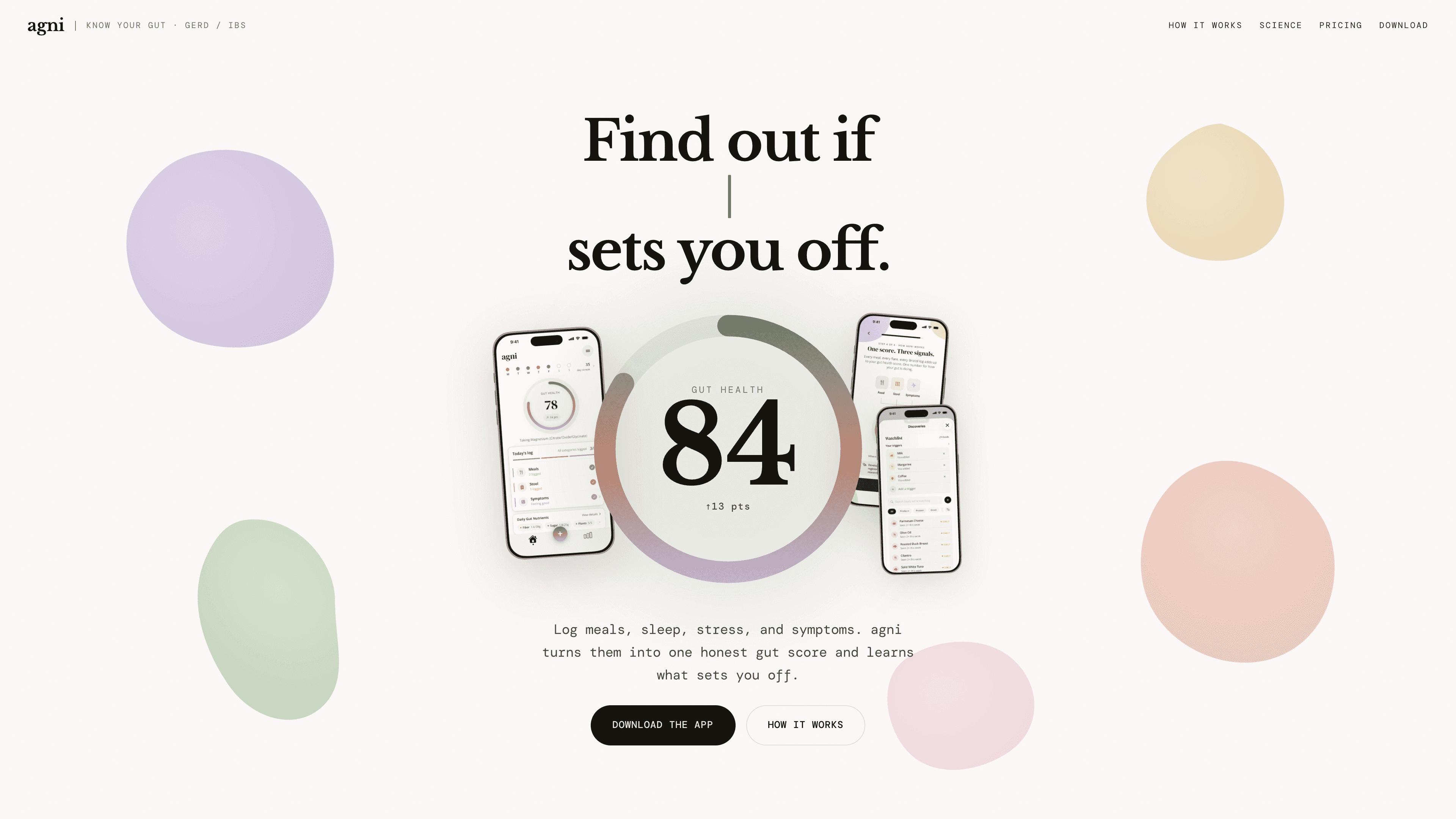 Agni homepage